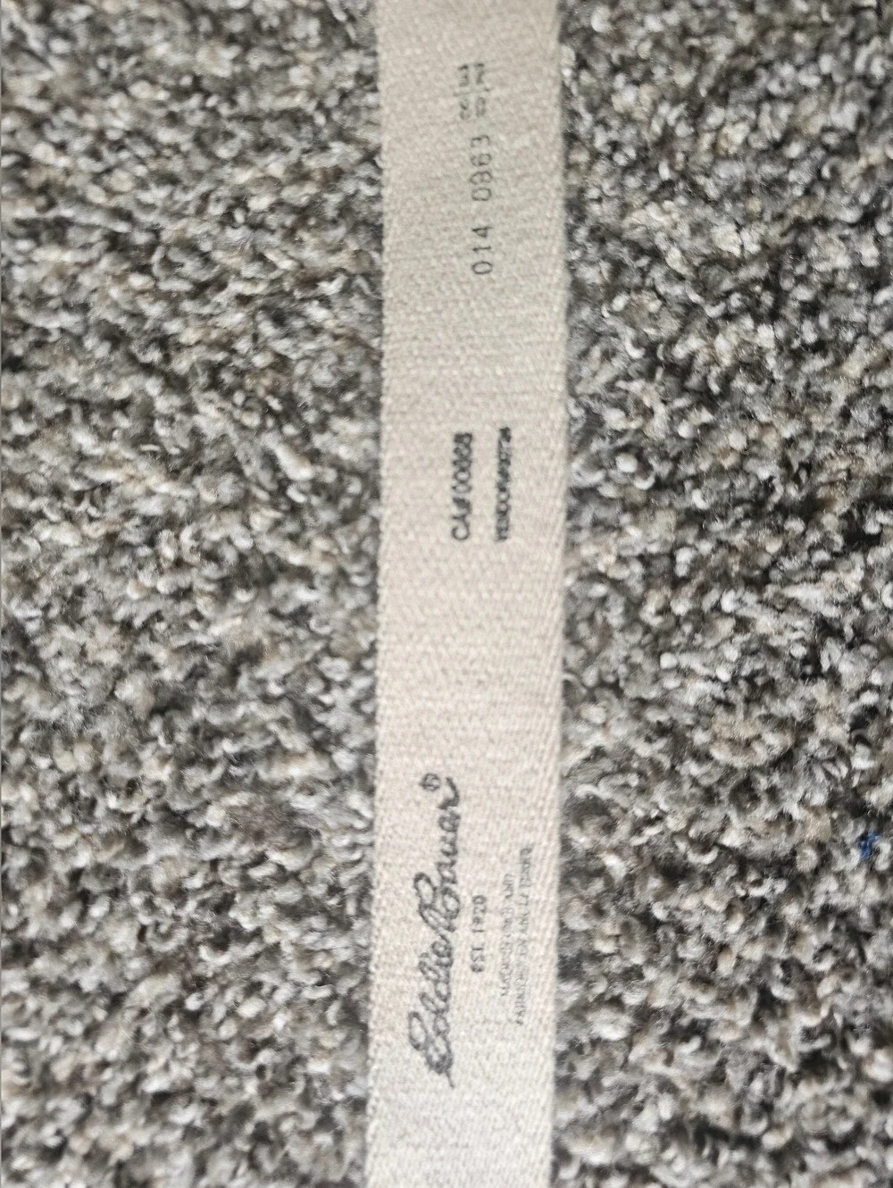 Eddie Bauer cream woven